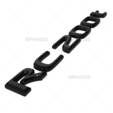 For Lexus Trunk Gloss Black RC 200t Letter Logo Badge Emblem Car Replace F-Sport