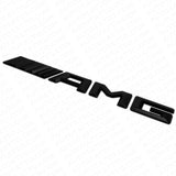15-16 New AMG Rear Trunk Letter Emblem Logo Badge Decoration Sport Matte Black