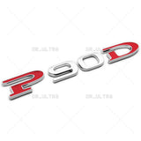 Tesla Rear Liftgate Lid P90D Letter Nameplate Logo Badge Emblem Sport OEM Chrome