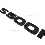 Lexus Rear Turnk Lid LS 500h Letter Logo Badge Emblem Car Replace Matte Black