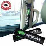 Land Rover Carbon Car Seat Belt Cover Safety Shoulder Strap Cushion Pad Harness