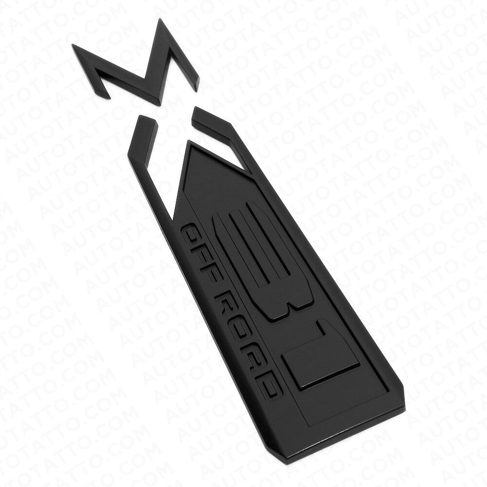 GMC Sierra X31 Off Road Truck Bed Decal Badge Logo Emblem Nameplate Blackout