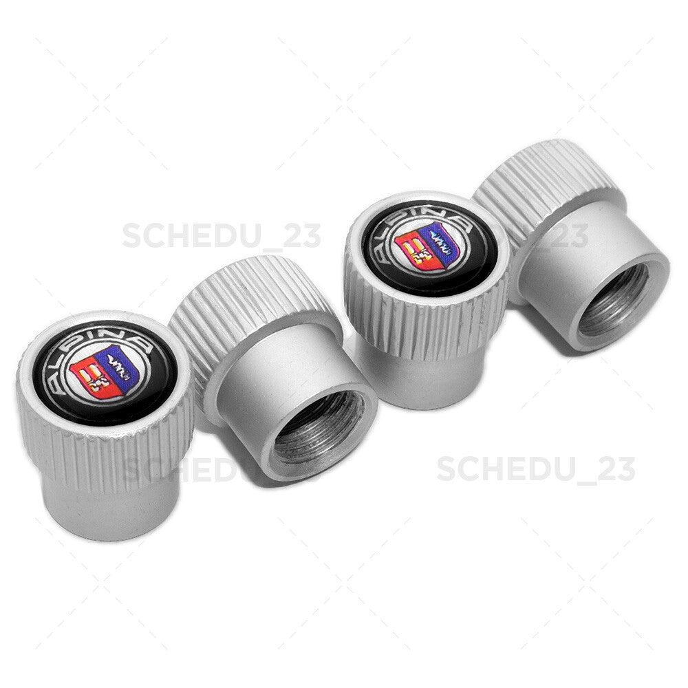 Alpina Roundel Style Car Wheel Tire Air Valve Cap Stem Dust Cover Sport  /M