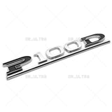 Tesla Liftgate P100D Performance Nameplate Logo Badge Emblem Sport Black Limited
