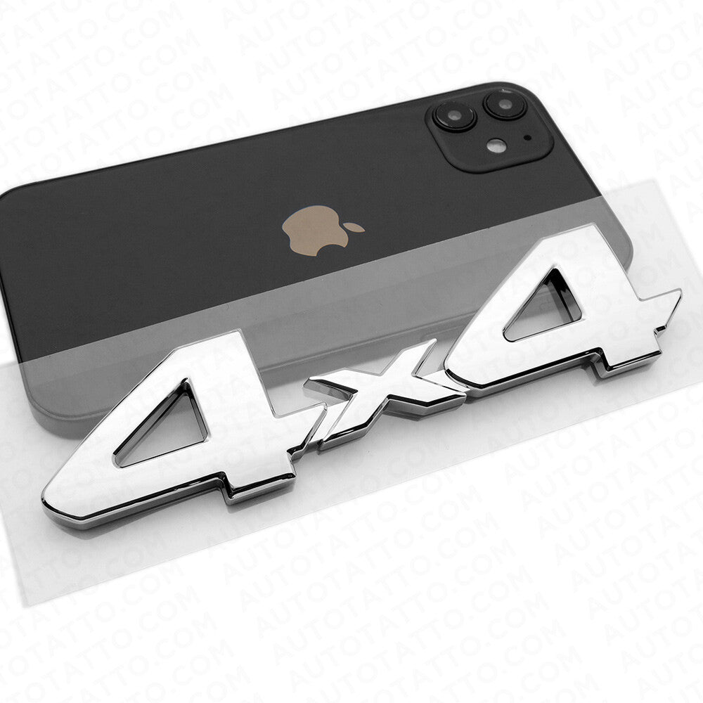For Tacoma Tundra 4x4 OEM Chrome Tailgate Rear Body Nameplate Logo Badge Emblem