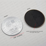 New Mercedes Emblem Interior Multimedia Control Decal Badge Decoration Logo Gift