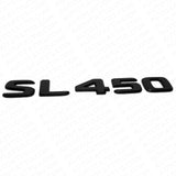 17-21 Mercedes SL 450 Letter Emblem Trunk Lid Logo Badge AMG Sport Matte Black
