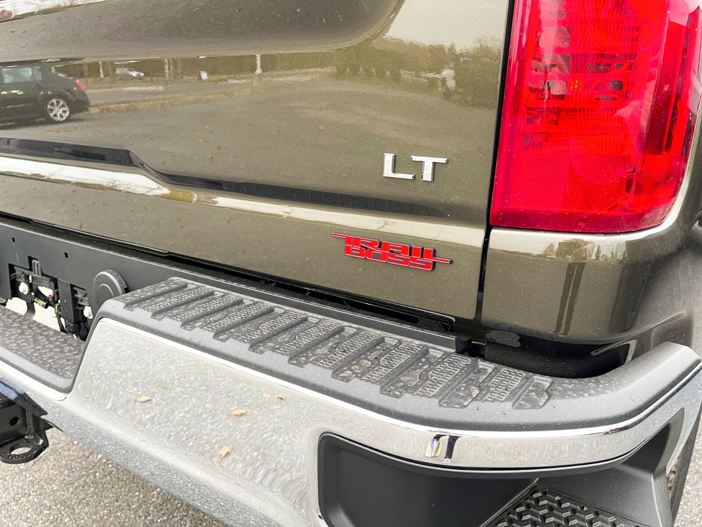 2019-2024 for Chevrolet Silverado 1500 Trail boss Grille Bed Emblem Red x1
