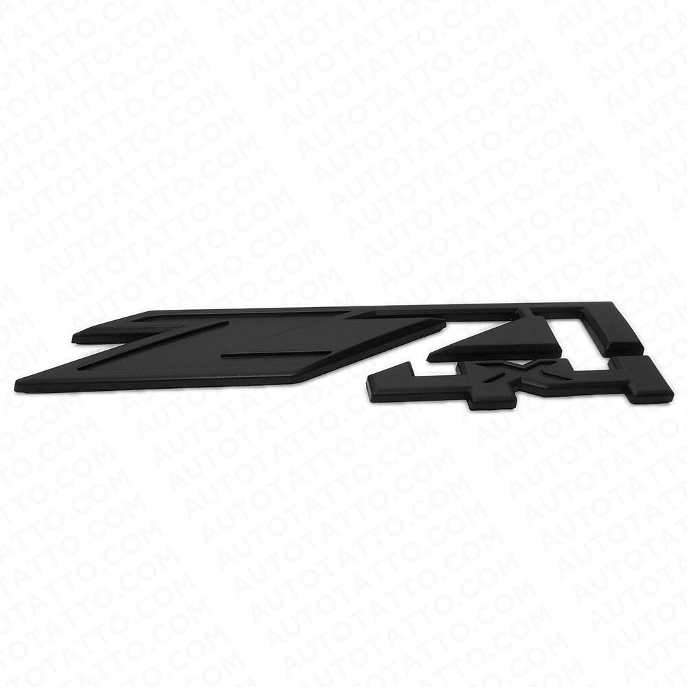 2x GMC Sierra z71 4X4 Fender Front Door Logo Badge Emblem Nameplate Blackout