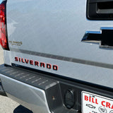 For Chevy Redline Silverado Fender Tailgate Logo Nameplates Letter 3D Emblem