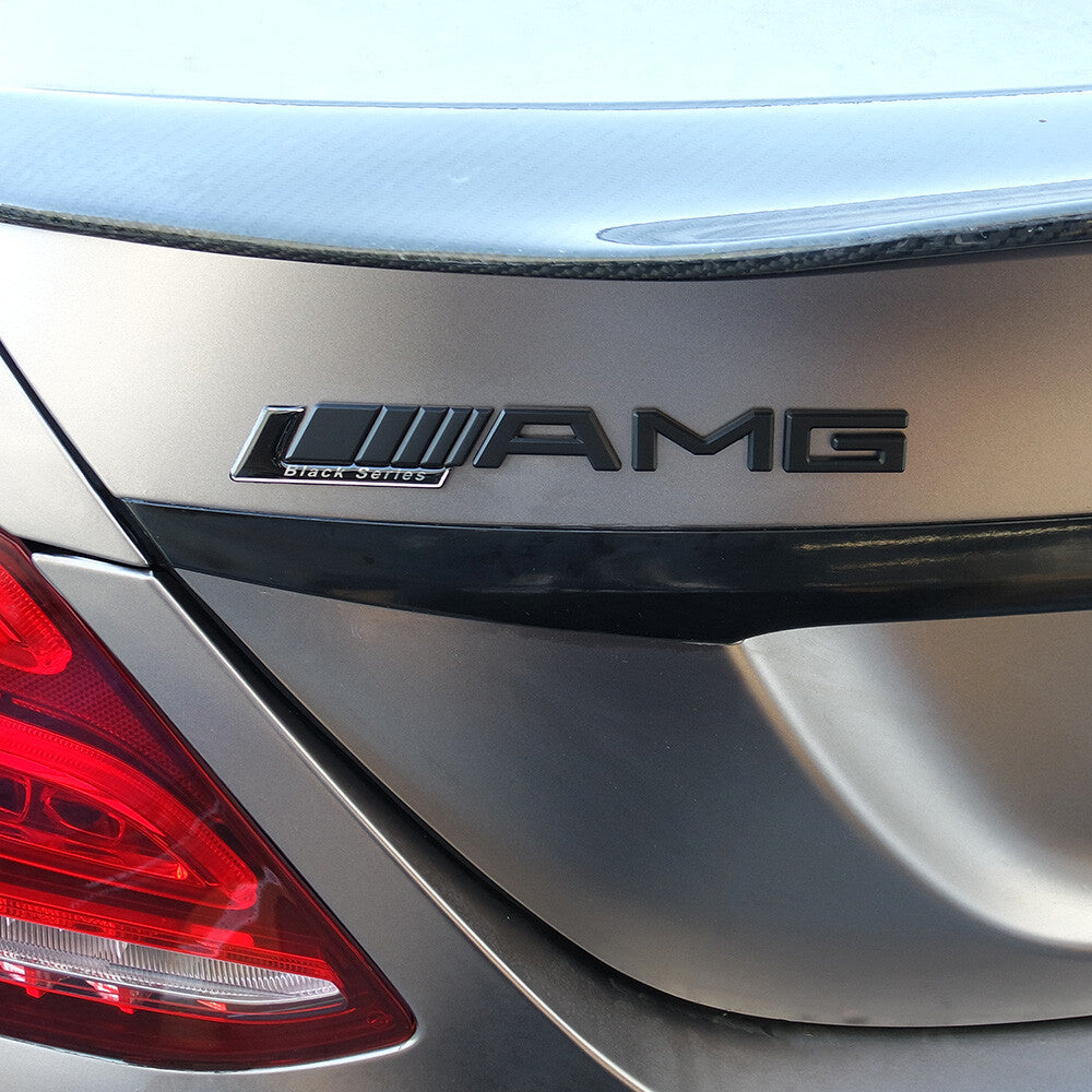 Limited AMG Black Series Sport Car Emblem 3D Trunk Lid Logo Badge Decoration