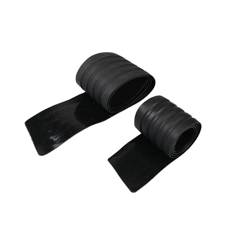 Rear Bumper Guard Rubber Protector Trim Cover Scuff Car Trunk Protectors Strip