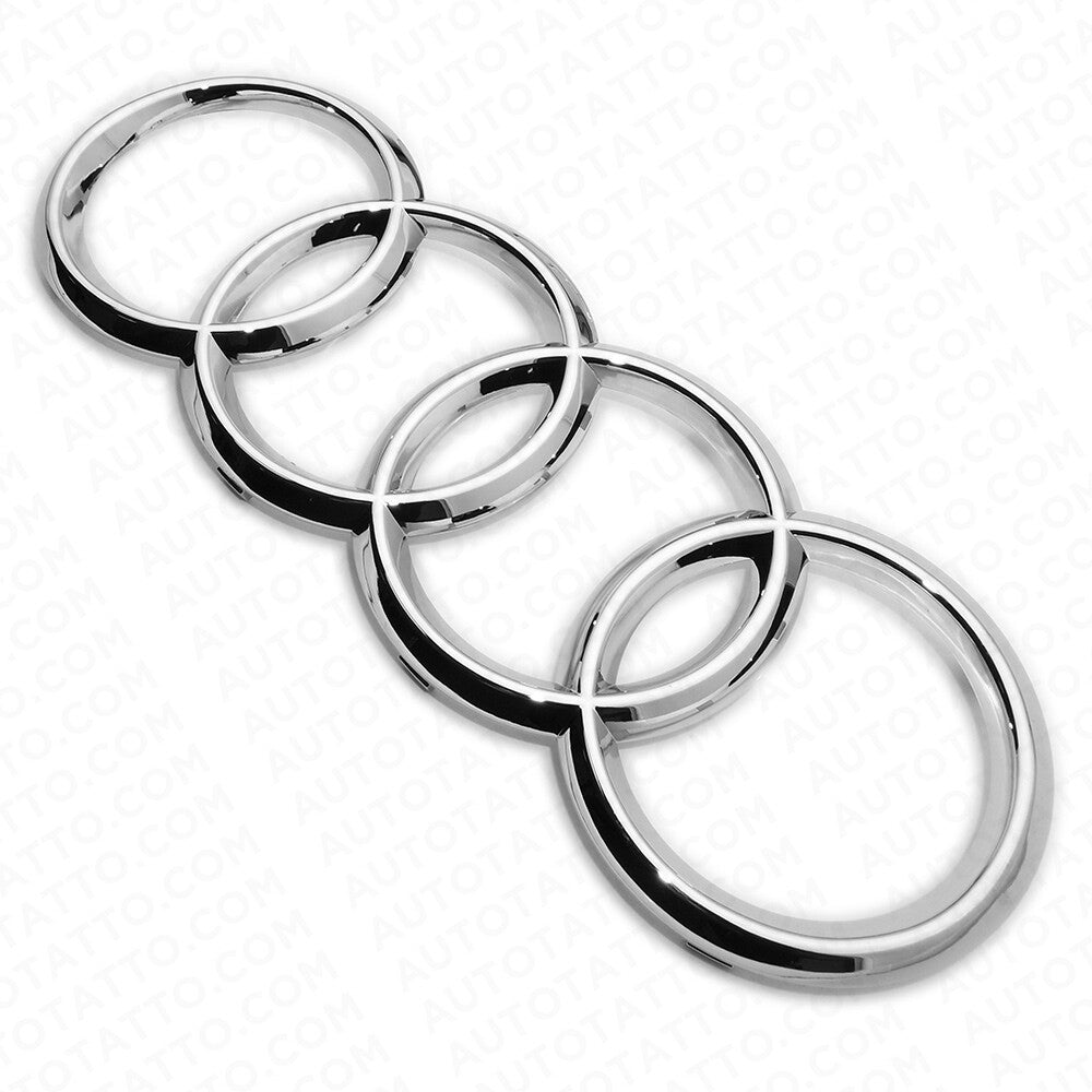 08-20 A3 S3 A4 S4 A5 S5 RS5 OEM Chrome Front Grille Sign Rings Badge Logo Emblem