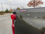 2019-2026 Chevrolet Silverado 1500 2500 3500 HD Trail Boss Door Bed Emblem Red