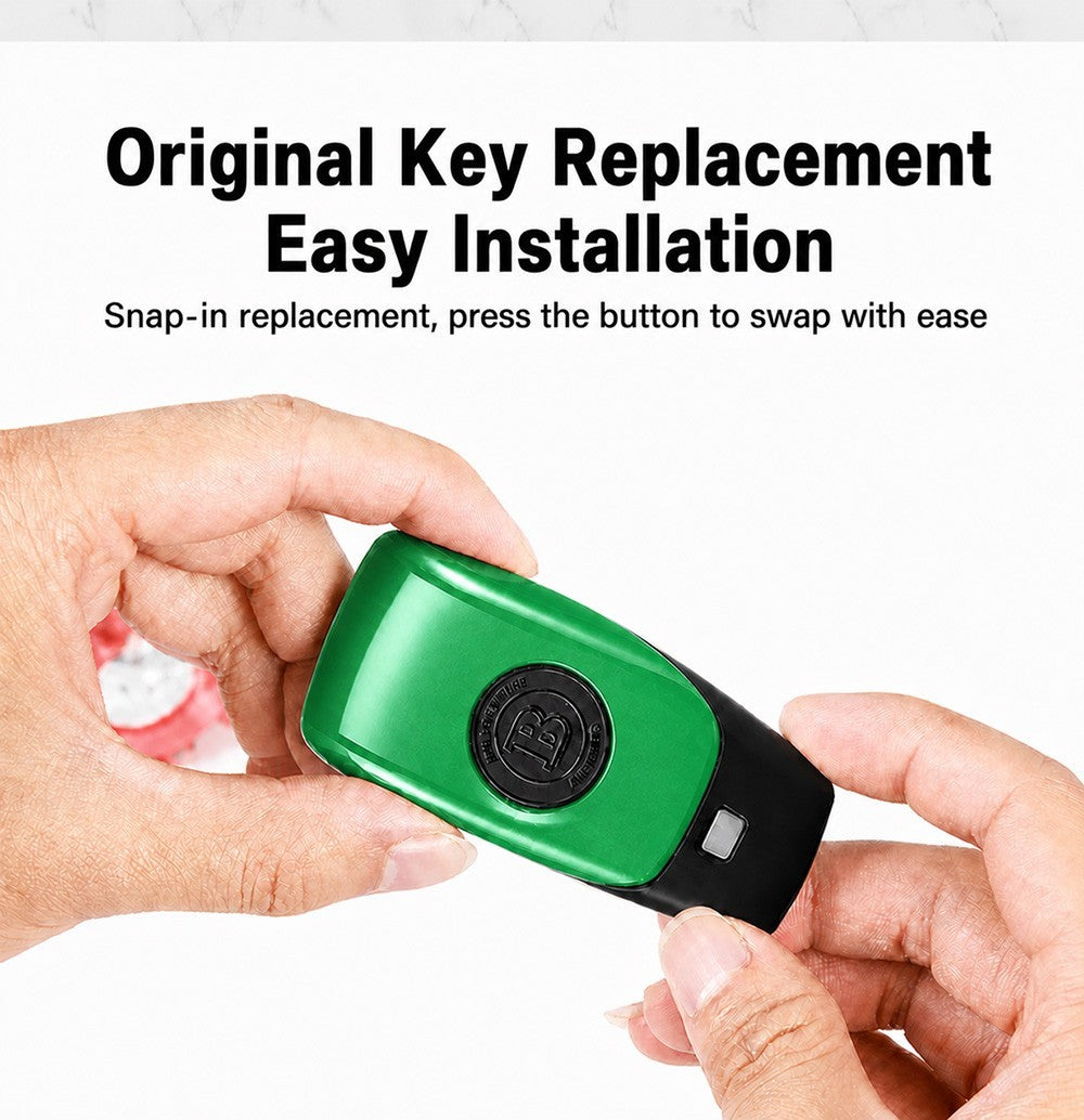 Remote Smart Key Back Cover Shell Case For Mercedes Benz 16-21 AMG A C E S-Class