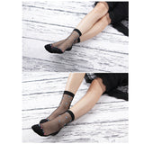 2 Pairs of Sexy Cute Little Floral Lace Cotton Breathable Soft Short Ankle Socks