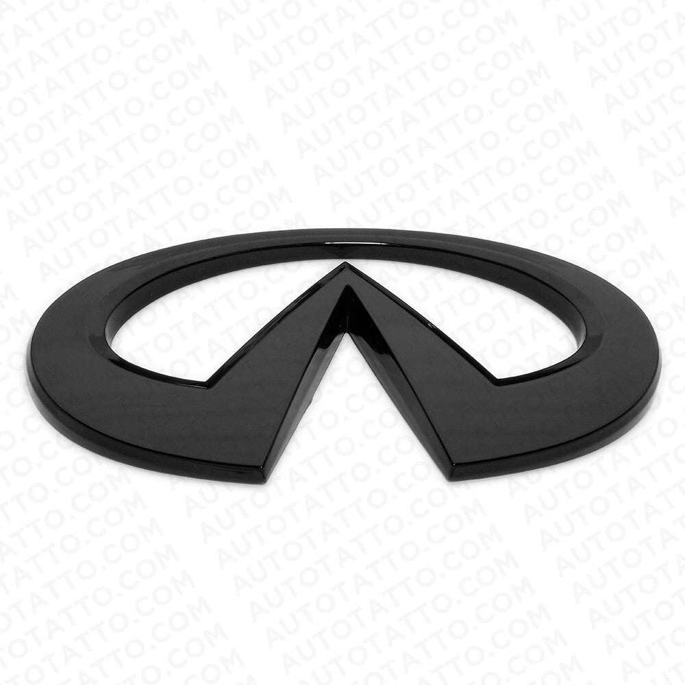 14-22 Infiniti Q50 Rear Luggage Lid Nameplate Emblem Badge Logo Gloss Black