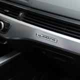 Universal Fashion Aluminum Alloy Quattro Car Decal Sticker for Auto Decoration