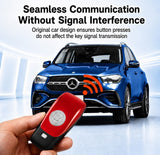 Remote Smart Key Back Cover Shell Case For Mercedes Benz 16-21 AMG A C E S-Class