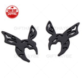 Universal 2pieces/set 3D Fashion Metal Bee Car Decal Sticker Auto Decoration