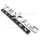 2x GMC Chevrolet Cadillac TEXAS Edition Door Emblem Badge Decorate OEM Chrome