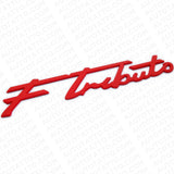 For Maserati Ghibli Levante Grecale Side Fender F Tributo Emblem Badge Red