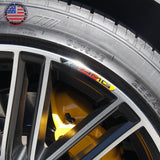 4x Mercedes AMG Edition Sport Wheels Badge 3D Sticker Logo Emblem Decoration GER