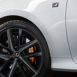 3x F-Sport Black Logo ABS Badge Side Fender Marker Trunk Lid Nameplate Emblem
