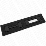 2020+ GMC Chevy HD Front Side Door Nameplates Letter 3D Emblem Gloss Black