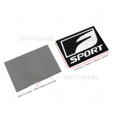 2x Lexus F-Sport Auto Car SUV Aluminum Badge Emblem Interior Exterior Decoration