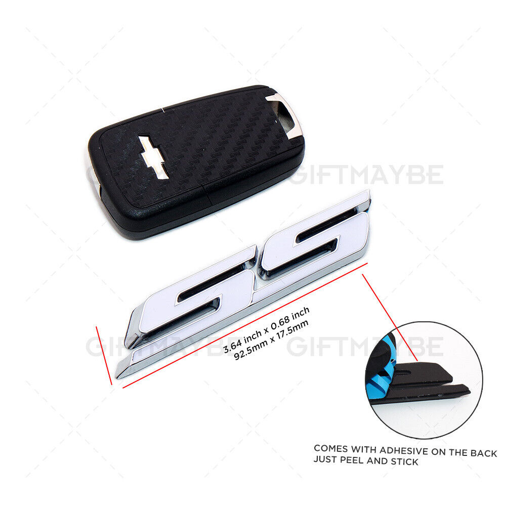3D Fashion Metal Camaro SS Car Decal Badge Emblem Sticker for Auto Decoration