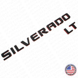 For Chevy Redline Silverado LT Tailgate Logo Nameplates Letter Sport 3D Emblem