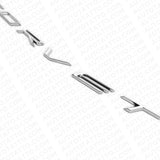 20-25 Chevrolet C8 Rear Bumper Corvette Letter Badge Nameplate Emblem Chrome