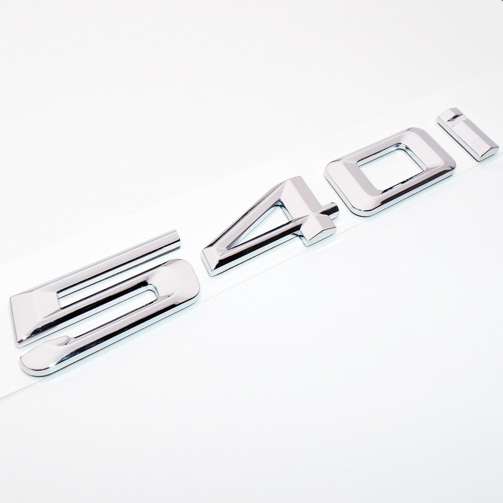 For BMW 540i Logo Emblem Replace Badge Car Lid M Performance G30 G31 Chrome