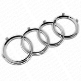 08-20 A3 S3 A4 S4 A5 S5 RS5 OEM Chrome Front Grille Sign Rings Badge Logo Emblem
