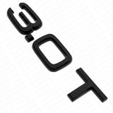 Audi Car Rear Trunk Deck Lid 3.0T Turbo Nameplate Emblem Logo Badge Gloss Black