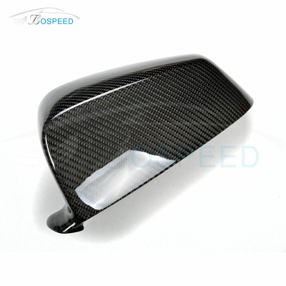 Replacement Carbon Fiber Mirror Covers For BMW E60 LCI F07 GT F12 F13 F01 F02