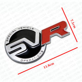 Fashion ABS SVR Sepecial Vehicle Operations Car Tailgate Decal Badge Sticker