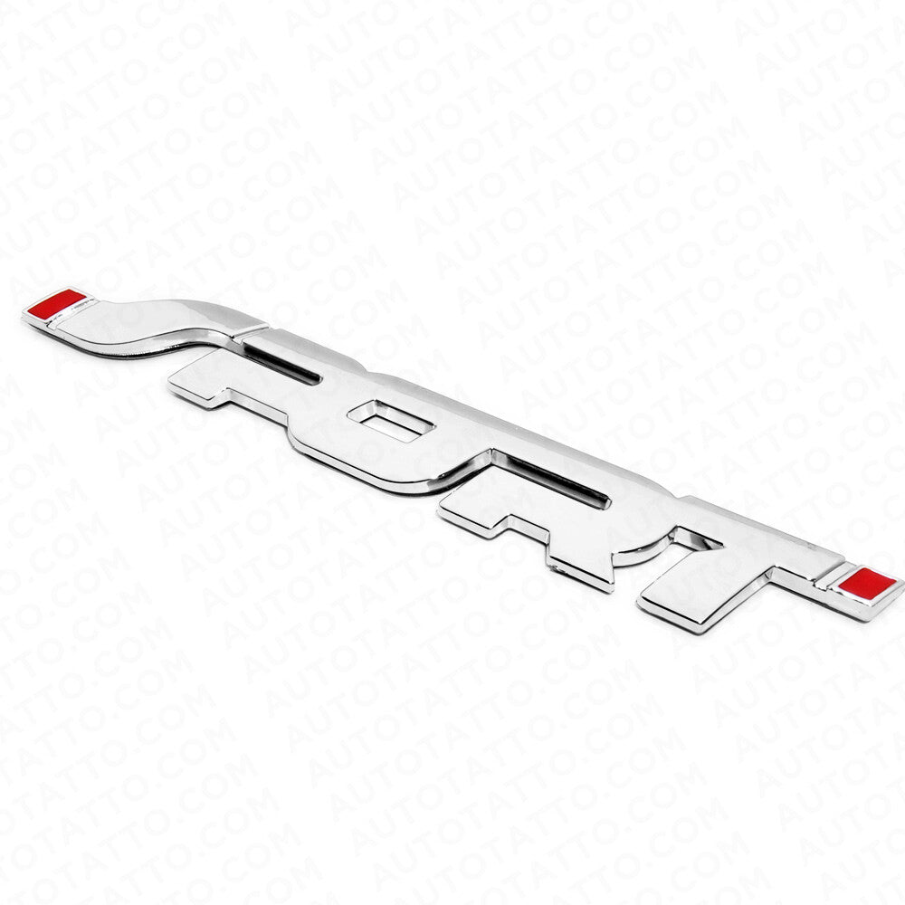 Universal SPORT Tailgate Liftgate Adhesive Nameplate Badge Logo Emblem Limited