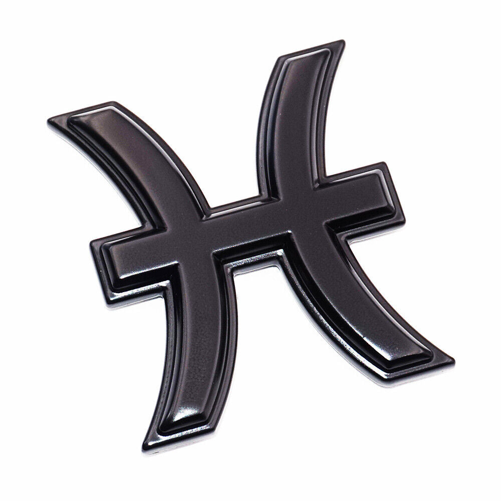 Universal 3D Fashion Metal 12 Constellations Car Decal Sticker Auto Decoration