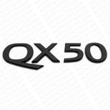 For Infiniti QX50 Rear Liftgate Logo Letter Badge Emblem Nameplate Gloss Black