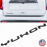 2021+ GMC Yukon Rear Liftgate Nameplate Letter Badge Emblem AT4 XL Gloss Black