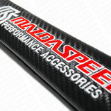 Mazda Speed Carbon Car Seat Belt Cover Safety Shoulder Strap Cushion Pad Harness