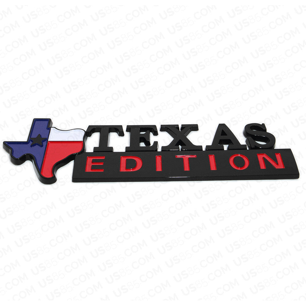 2pcs 3D TEXAS Edition Car Truck Door Fender Logo Emblem Badge For Chevy GM GMC