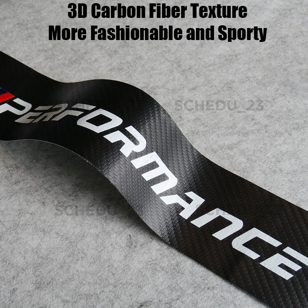 BMW M Performance Door Plate Sill Scuff Cover Scratch Decal Sticker Protector