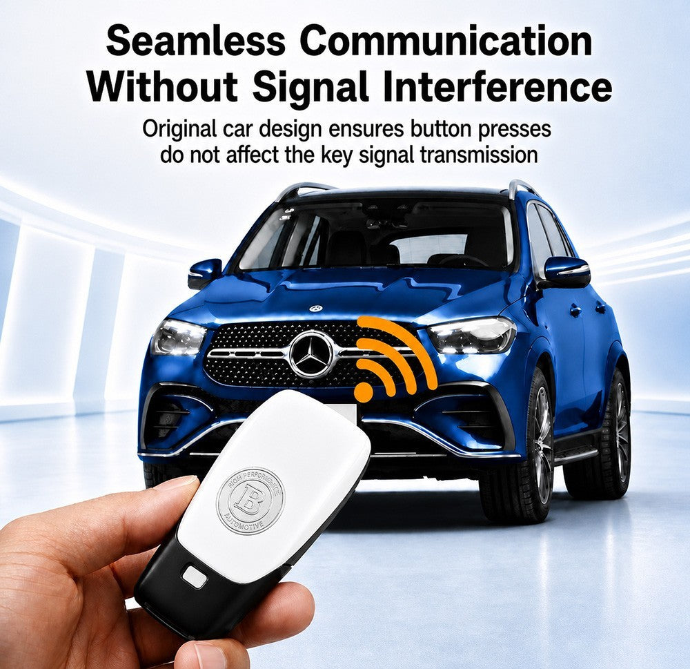 Remote Smart Key Back Cover Shell Case For Mercedes Benz 16-21 AMG A C E S-Class
