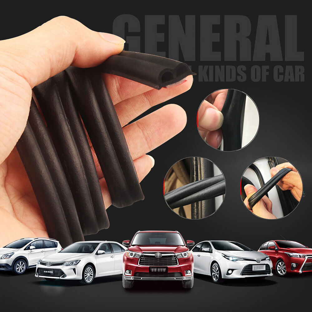 85ft Car Auto Rubber Weather Draft Seal Door Window Hood Trunk Noise Leak Strip