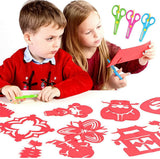 5PCS Children Kids Students Adult Anti-pinch Safety Art Craft Shears Scissors