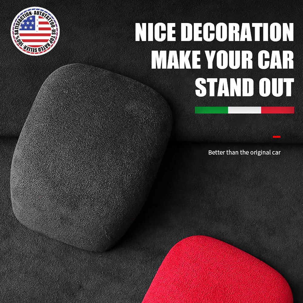 Mercedes CLA A Class W177 W118 Alcantara Nubuck Suede Gear Shift Knob Cover Trim