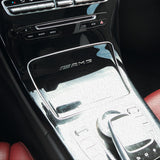 Black Style AMG Interior Multimedia Decal Sticker Badge Decoration Emblem Logo